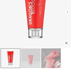 Rodial Dragon's Blood Hyaluronic Mask in Bold Red